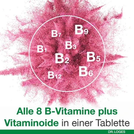 Vitamin B-Loges Complete filmomhulde tabletten, 2 x 120 filmomhulde tabletten