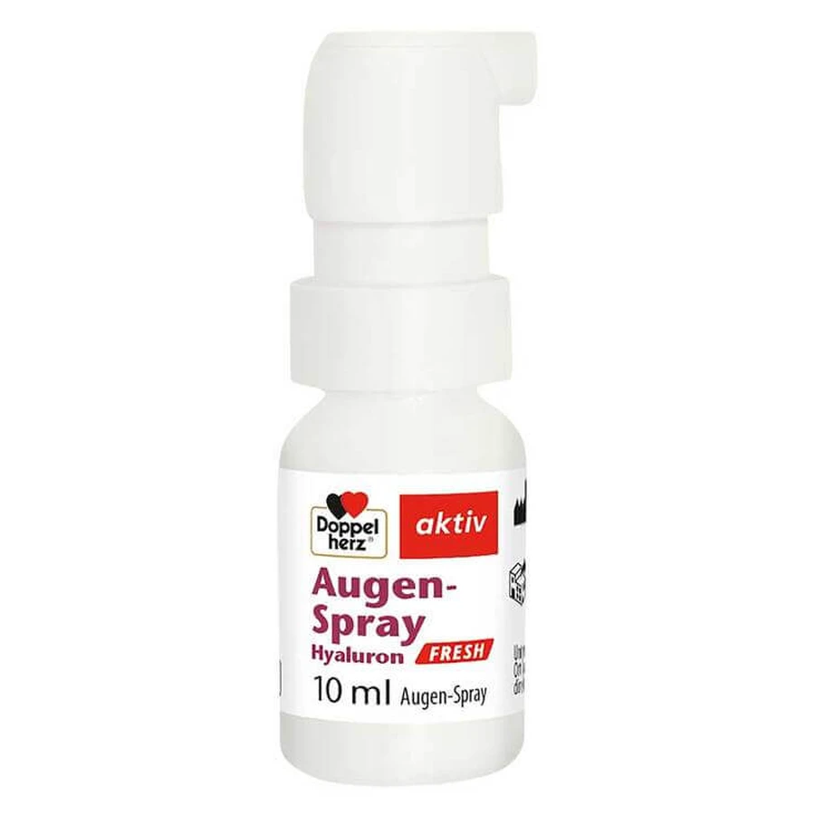 Doppelherz Oogspray Hyaluron Fresh, 10 ml druppels