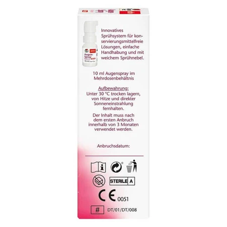 Doppelherz Oogspray Hyaluron Fresh, 10 ml druppels