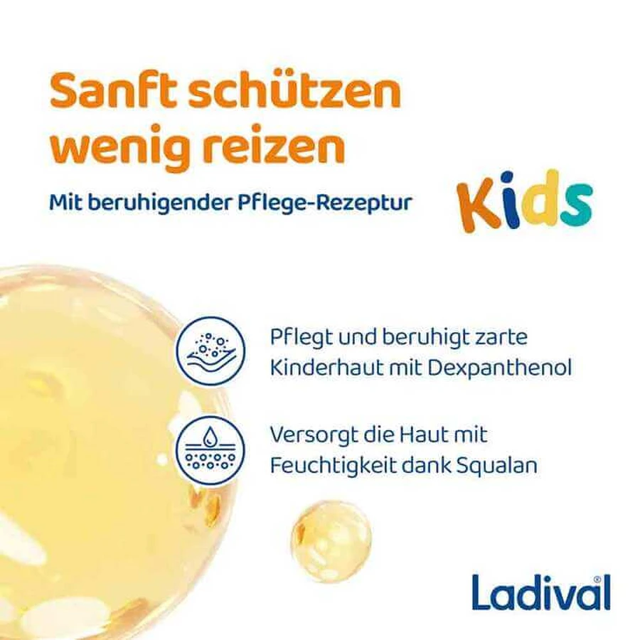 Ladival – balsam do wrażliwej skóry dziecięcej SPF 50+, 2 x 200 ml: ceny i cechy
