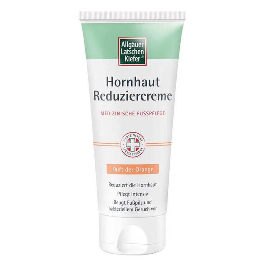 Cremă pentru reducerea calusurilor din pin pitic din Allgäu, cu portocale, 200 ml cremă