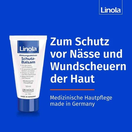 Balsam de protecție Linola, 2 x 100 ml balsam