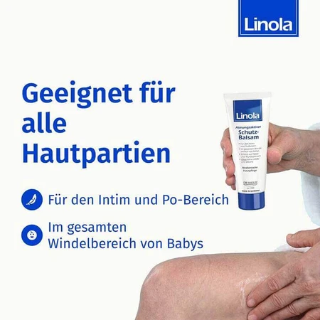 Balsam de protecție Linola, 2 x 100 ml balsam
