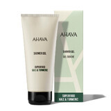 Gel de ducha con col rizada y cúrcuma, 200 ml, Ahava