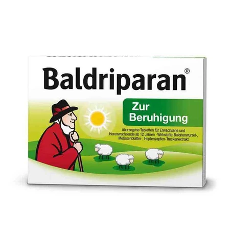 Comprimés enrobés Baldriparan Calming, 30 comprimés enrobés
