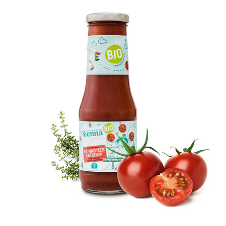 Ketchup ecológico para niños, 3 años +, 300 g, Sienna &amp; friends