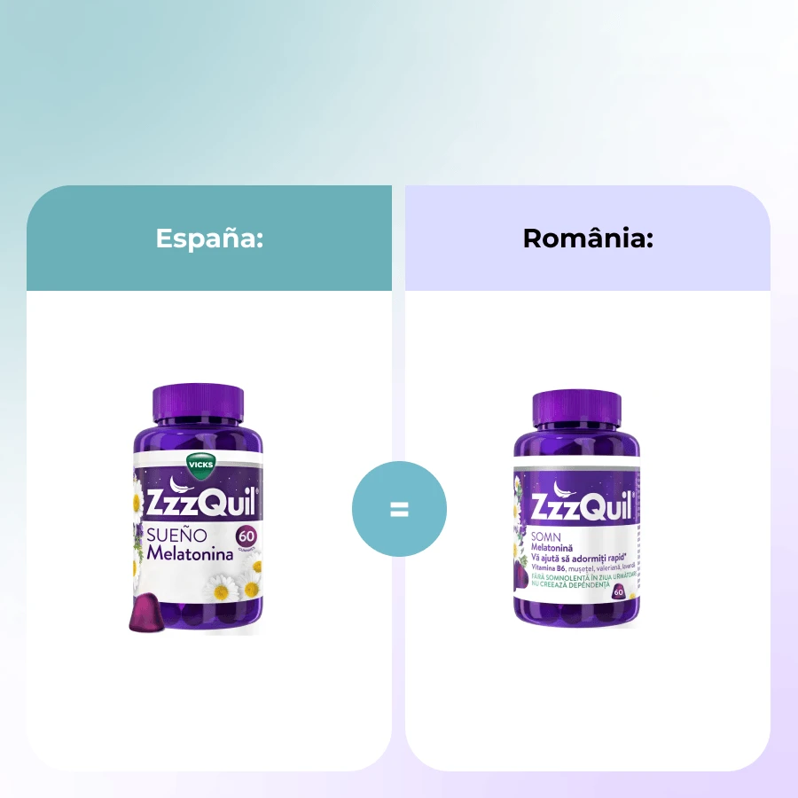ZzzQuil Natura, 60 de jeleuri