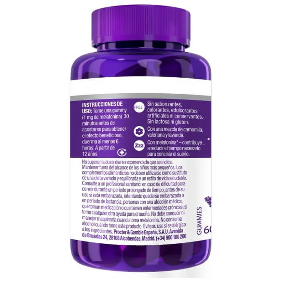 ZzzQuil Natura, 60 de jeleuri
