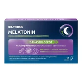 Compresse di melatonina Dr. Theiss per aiutarti ad addormentarti e a dormire bene, 2 confezioni da 60 compresse