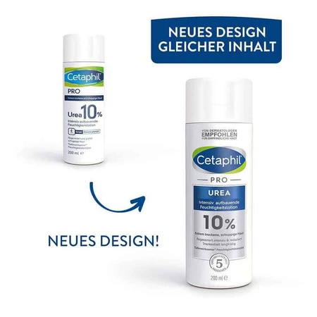 Cetaphil Pro Urea 10% – intensywnie regenerujący balsam nawilżający, 2 butelki po 500 ml: ceny i cechy
