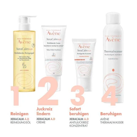Crème hydratante Avène Xeracalm A.D., 2 x 400 ml