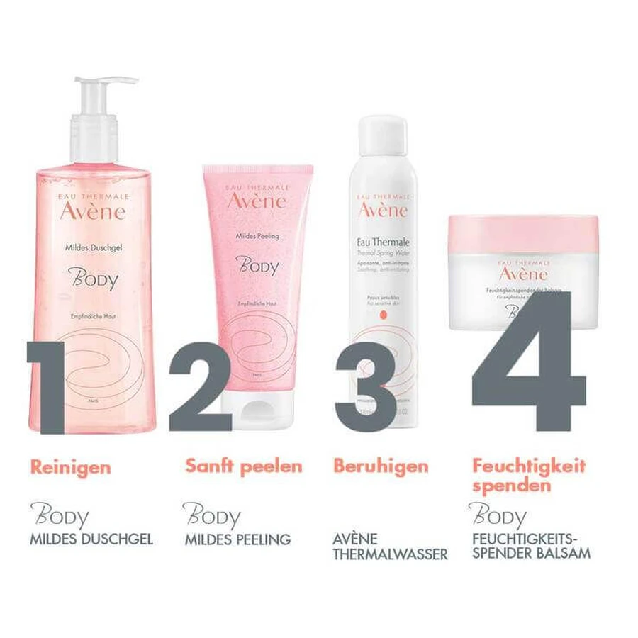 Bálsamo hidratante corporal de Avene, 2 envases de 250 ml