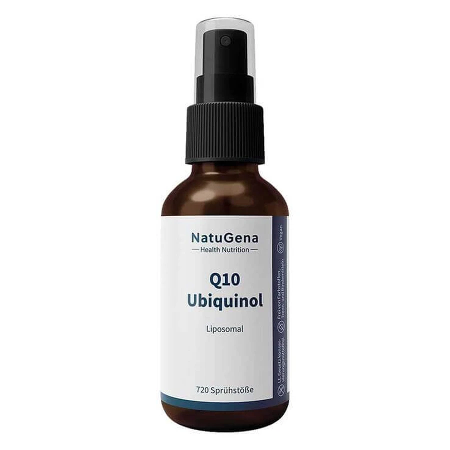 Q10 Ubiquinol Spray végétalien, flacon vaporisateur de 100 ml