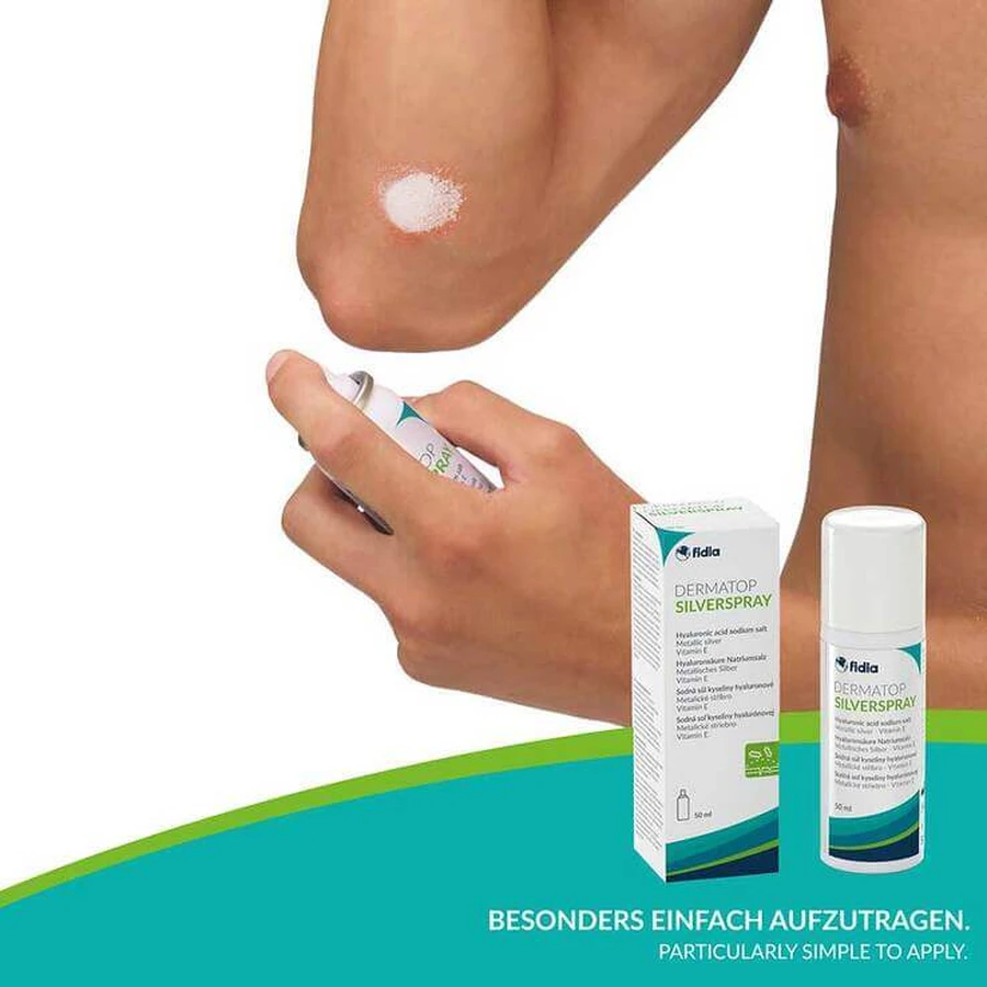 Dermatop Silverspray, vaporisateur de 50 ml