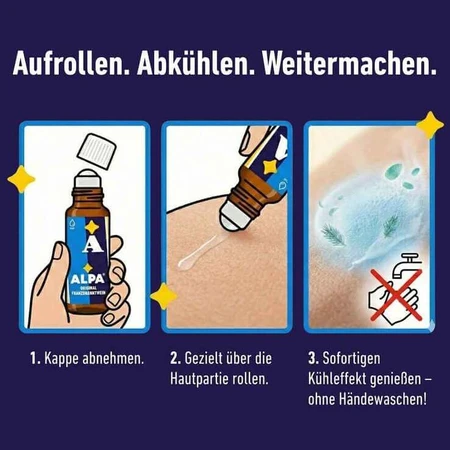 Alpa Original Cooling Roll-On, soluzione da 50 ml