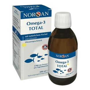 Norsan Omega-3 Total Liquid, 2 x 200 ml vloeibaar