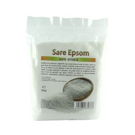 Epsomzout (magnesiumsulfaat), 500 g, Managis