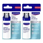 Hansaplast Zweite Haut Schutz Sprüh-Pflaster, 2x40 ml Sprühflasche