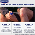 Hansaplast Zweite Haut Schutz Sprüh-Pflaster, 2x40 ml Sprühflasche