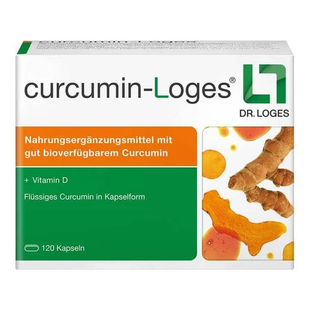 Capsule Curcumin-loges, 2 confezioni da 120 capsule
