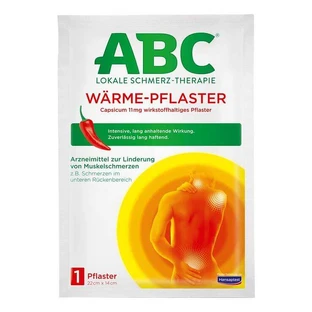 ABC Capsicum Heat Patch, 1 cerotto