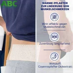 ABC Capsicum Heat Patch, 1 cerotto
