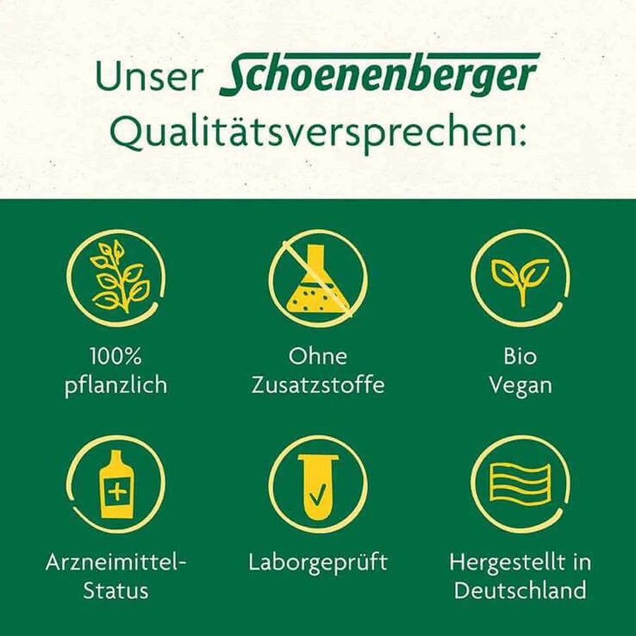Succo di biancospino Schoenenberger HPS, 200 ml di liquido
