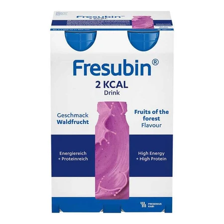 Fresubin 2 kcal, bevanda ai frutti di bosco, flacone da 24 x 200 ml, soluzione orale