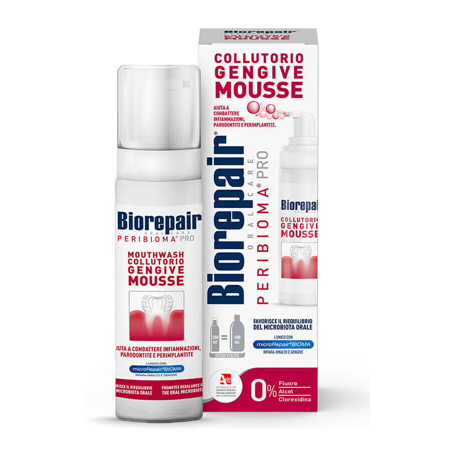 Biorepair Peribioma Mundhygieneschaum, 200 ml, Coswell