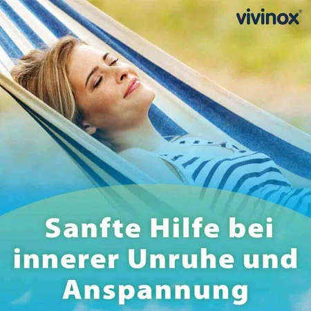vivinox® Nerve Calm kalmerende tabletten bij rusteloosheid en moeite met inslapen, 100 omhulde tabletten