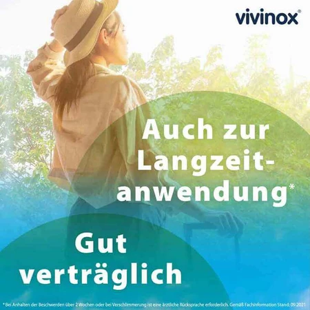 vivinox® Nerve Calm kalmerende tabletten bij rusteloosheid en moeite met inslapen, 100 omhulde tabletten