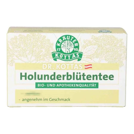 Dr. Kottas Holunderblütentee Filterbeutel, 20 St Filterbeutel