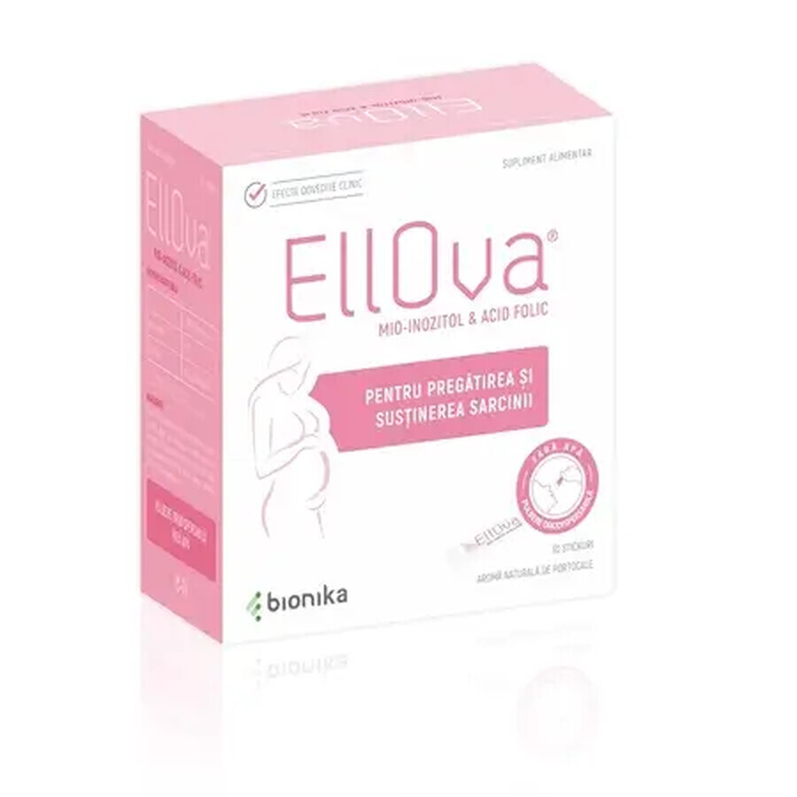 Ellova polvo bucodispersable, 30 sticks, Bionika Pharmaceuticals