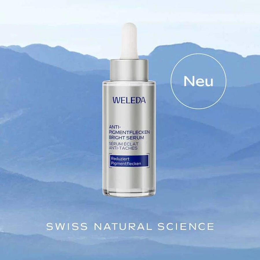 Sérum iluminador anti-manchas de Weleda, 10 ml