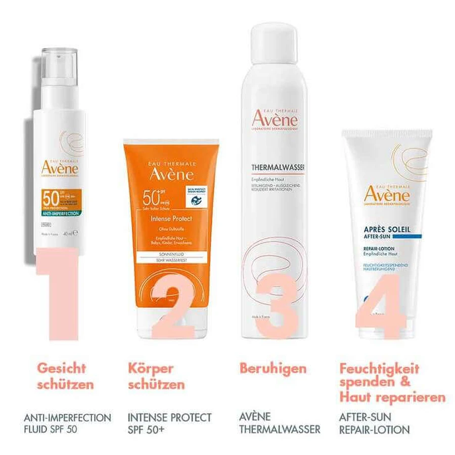 Avene Anti-Imperfection Fluid SPF 50, 2x40 ml Emulsion