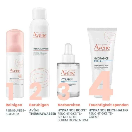 Avene Hydrance Rich Moisturizing Cream, 2x40 ml cream