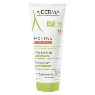Crema hidratante A-Derma Exomega Control, 2 x 400 ml