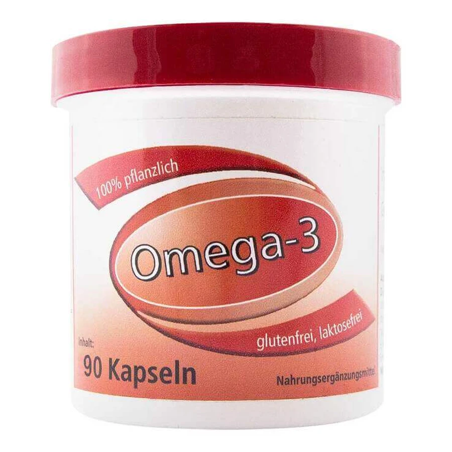 Omega 3 100% vegetal, capsule Gerimed, 180 de capsule