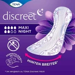 TENA Discreet Maxi Night Pads for Incontinence, 12 pcs.