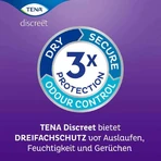 TENA Discreet Maxi Night Pads for Incontinence, 12 pcs.