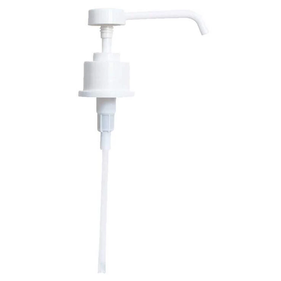Pompe à usage unique avec long bec verseur pour bouteilles d'un litre, 1 pièce, en l'état