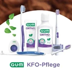 Perie de dinți cu ultrasunete GUM Sonic Ortho, 1 buc. perie de dinți