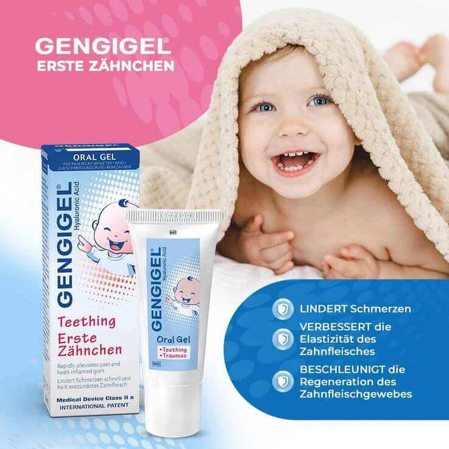 Gengigel First Teeth tandgel, 20 ml tandgel