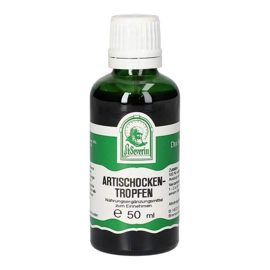 Picături de anghinare, 50 ml picături