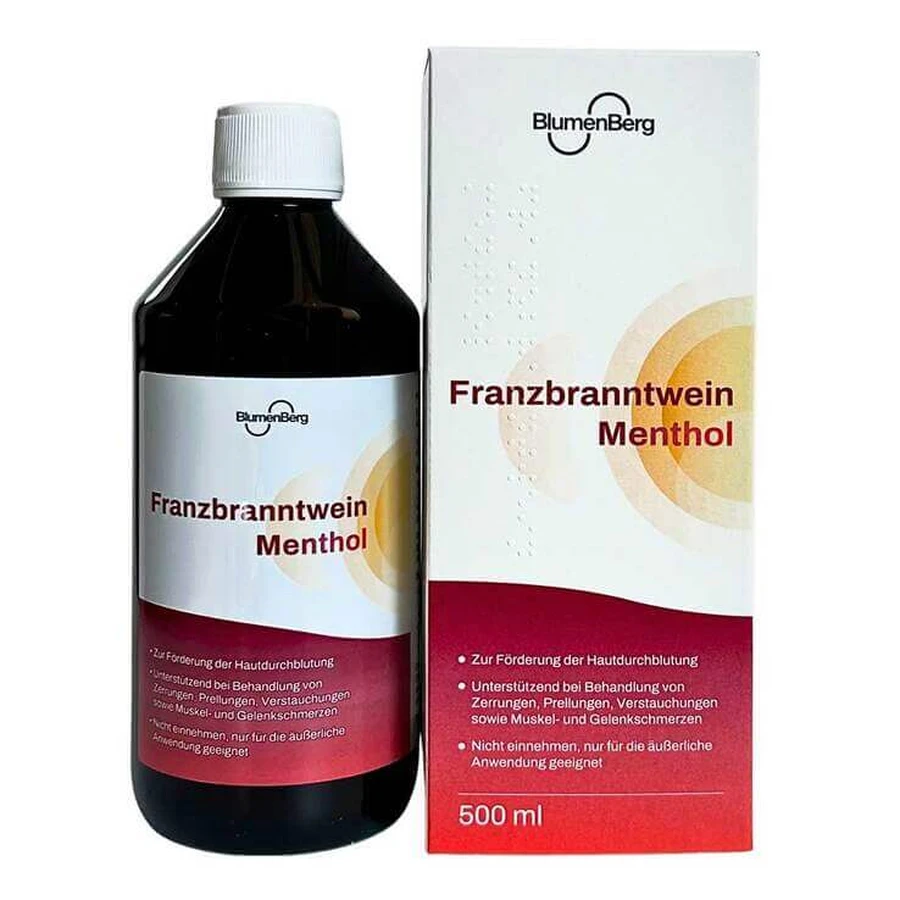 Blumenberg Alcool mentolat, 500 ml alcool mentolat