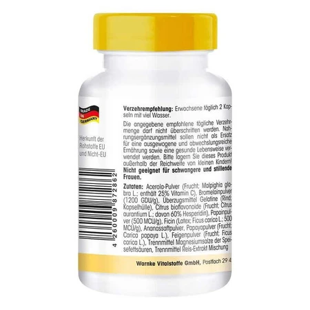 Gélules « Complexe enzymatique » 200 mg, 250 gélules