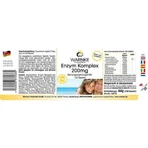 Gélules « Complexe enzymatique » 200 mg, 250 gélules