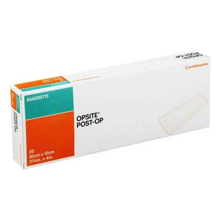 Opatrunek Opsite Post-OP 30 x 10 cm, 20 sztuk (po 1 opatrunku w opakowaniu): ceny i cechy
