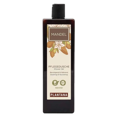 Gel douche nourrissant à l'amande Plantana, 500 ml