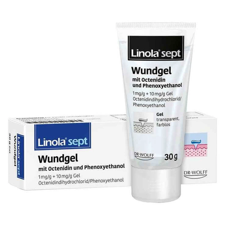 Linola sept – żel na rany, 30 g żelu: ceny i cechy
